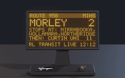 The Hobbyist Departure Board